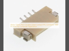 Alinta 1.0mm Pitch Double-Sided Contact FPC Connector SMT H1.5mm for Computer Application